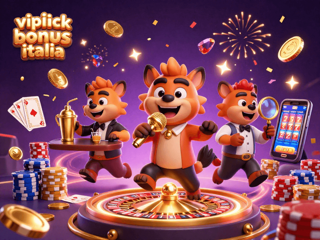 Gioca al bonus del casino VIPLuck in Italia mentre ti diverti con i giri di fortuna e le promozioni scintillanti.