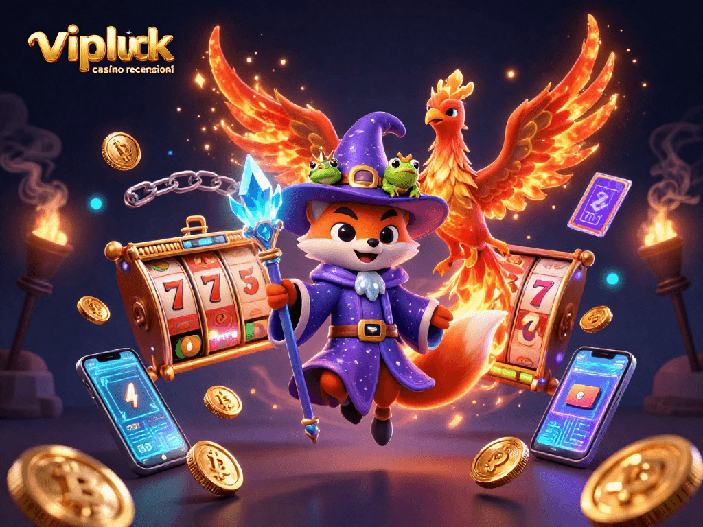 Recensione di vipluck casino con illustrazione d'azzardo accattivante
