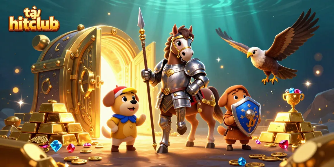 Experience the excitement and glamour of tải hitclub with immersive casino elements and dynamic characters in action.